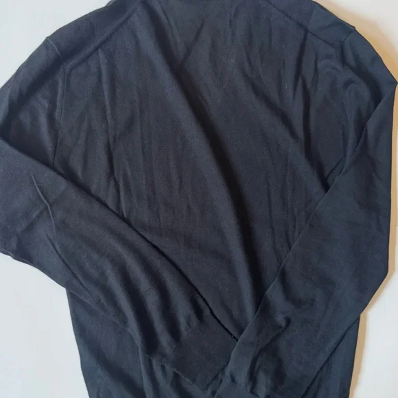 the row gaius black cashmere sweater size xs new with tags $1590